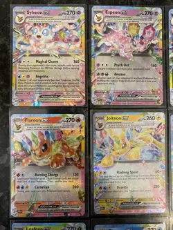Pokemon TCG - Prismatic Evolutions: Complete set of 9 Eeveelutions ex cards - Image 2