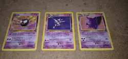 pokemon tcg gengar fossil evolution line all cards non holo - Image 1