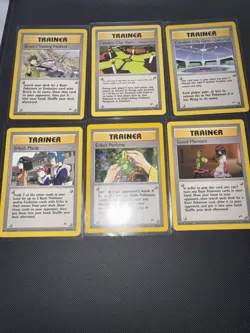 Gym Hero’s Unlimited Trainer Bundle 106-111 All Included Cards Pokemon TCG - Image 1