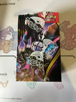 Pokemon Mega Evolution Pitch Black Half Booster Box Sealed 18 Packs Cards TCG - Image 1