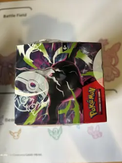 Pokemon Mega Evolution Pitch Black Half Booster Box Sealed 18 Packs Cards TCG - Image 2