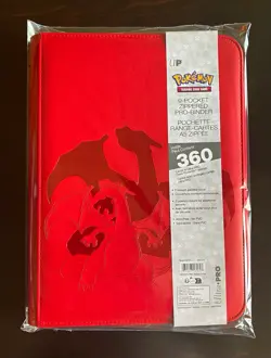 Ultra PRO Charizard Pokemon 9-Pocket Zippered Binder 360 Cards - BRAND NEW - Image 1