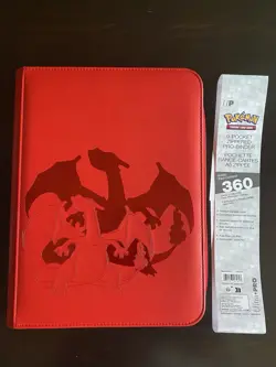 Ultra PRO Charizard Pokemon 9-Pocket Zippered Binder 360 Cards - BRAND NEW - Image 2