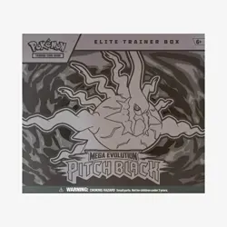 Pokemon TCG Elite Trainer Box Mega Evolution: Pitch Black 65 Cards English 2025 - Image 1