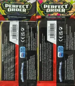Pokemon Mega Evolution PERFECT ORDER - Trading Card Game 1 Pack = 10 Cards - Image 2
