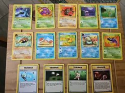 Pokemon TCG Fossil 14x Cards No Duplicates - Image 1
