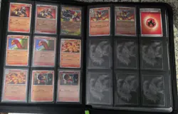 ✨ Pokemon Pitch Black Complete Base Set 156 Cards No IRs Binder Not Included - Image 3