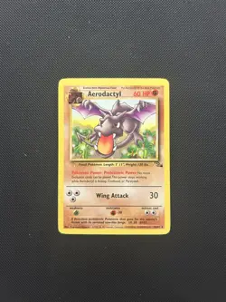 Aerodactyl 16/62 | Base Set Fosil | Non Holo Pokemon Card NM - Image 1
