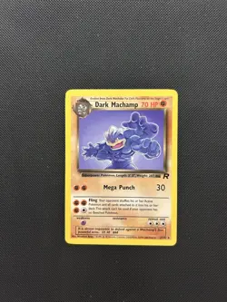 Dark Machamp 27/82 | Team Rocket | Non Holo Pokemon Card NM - Image 1