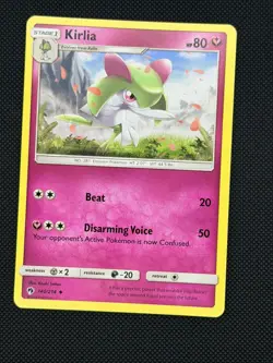 Kirlia - 140/214 Lost Thunder Uncommon Pokemon Card NM/EXC (1) - Image 1