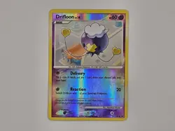 Drifloon 61/100 Majestic Dawn Reverse Holo Excellent Condition Pokemon Card - Image 1