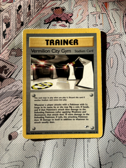 Vermilion City Gym | Gym Heroes 120/132 | Vintage 2000 Pokemon Card | Very Good - Image 1