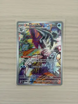 Pokemon TCG Card Baxcalibur 210/193 S&V Paldea Evolved Illustration Rare - Image 1