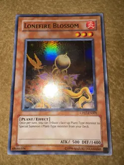 Lonefire Blossom CP07-EN005 Super Rare Champion Pack 7 - LP Yu-Gi-Oh! - Image 1