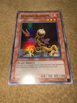 Lonefire Blossom CP07-EN005 Super Rare Champion Pack 7 - LP Yu-Gi-Oh! - Image 2
