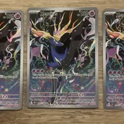 Xerneas 091/086 Chaos Rising illustration Rare Pokemon Card Lot of 3 - Image 4