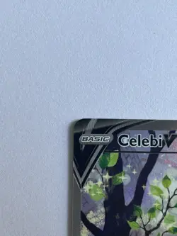Pokemon TCG Card Celebi V 245/264 Fusion Strike Full Alternate Art Near Mint - Image 3