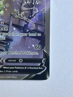 Pokemon TCG Card Celebi V 245/264 Fusion Strike Full Alternate Art Near Mint - Image 5