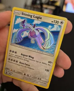 Pokemon TCG Shining Lugia Promo Card Shining Legends SM82 - Image 3