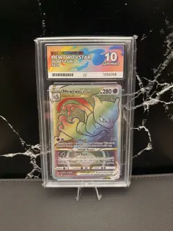 Pokemon Mewtwo VSTAR TCG Rainbow Secret Rare Card 079/078 - Image 1