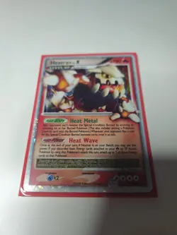 Heatran LV.X Holo Promo Pokemon Card DP31 - Image 1