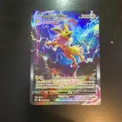 Jolteon VMAX SWSH184 Sword & Shield Promo Holo Pokemon TCG Card English - Image 1