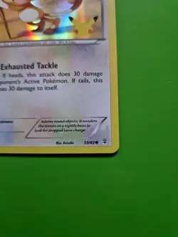 Pokemon TCG Meowth 53/83 Generations 20th Anniversary Promo Holo Card LP - Image 4