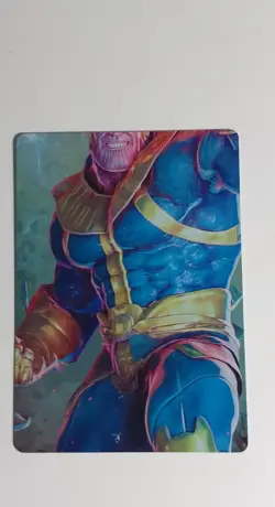 Thanos, the Mad Titan Art Card (5/9) Art Series: Marvel Super Heroes Regular - Image 1