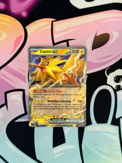 Zapdos Ex 145/165 - Double Rare Scarlet & Violet 151 English Pokemon Card - - Image 1