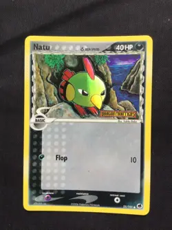 Pokemon Cards: EX Dragon Frontiers Reverse Holo: Natu 55/101 - Image 1
