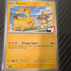 Pokemon TCG Pikachu Pokemon Card SVP Black Star Promos SVP101 Holo Promo - Image 1