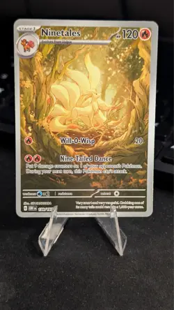Ninetales 199/197 SV03: Obsidian Flames Holo Pokemon Card - Image 1