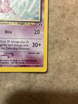 2001 Espeon 1/75 Neo Discovery Holo Rare WOTC Pokemon Card TCG - Image 4