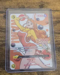Nami ST129-008 ROUND 1 x ONE PIECE Card Promo ENGLISH 2026 NM - Image 1