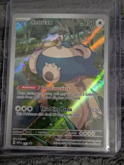 Snorlax 051 Promo Card SV Scarlet & Violet 151 Promo Holo - Image 1