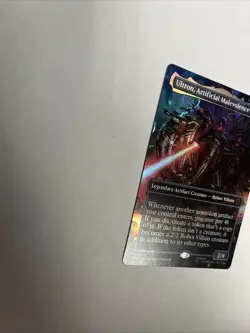 Ultron Artificial Malevolence Borderless Foil Superheros Card #0344 MTG LP - Image 5