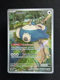 Snorlax 051 ETB Promo 151 Scarlet & Violet Promo Cards Pokemon - Image 1
