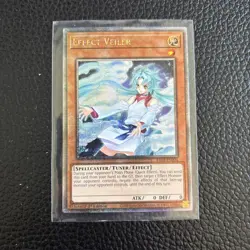 Effect Veiler (Alt Art) Quarter Century Rare NM QCR Stampede RA04-EN004 - Image 1