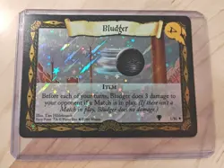 Harry Potter TCG CCG. Bludger. Rare FOIL Item Card #1/80 - Image 1