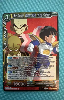Dragon Ball Super Card Game Son Gohan, Dependable Young Fighter BT19-148 - Image 1