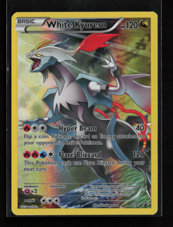 White Kyurem #XY81 - XY Black Star Promo Full Art Pokemon Card - Pokemon TCG - Image 1