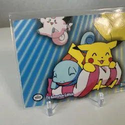 Pokemon Topps Series 3 Puzzle Card P05 of 6 (Squirtle & Pikachu) - Image 3