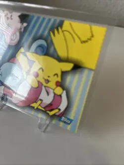 Pokemon Topps Series 3 Puzzle Card P05 of 6 (Squirtle & Pikachu) - Image 4