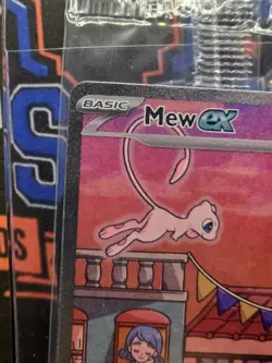Mew EX 053 Scarlet & Violet 151 UPC Black Star Promo Card Holo Sealed - Image 2