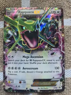 Rayquaza EX - XY66 - Pokemon XY Promo Ultra Rare Card NM - Image 1