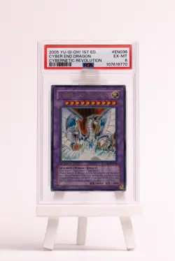💎 2005 Yu-Gi-Oh! Cyber End Dragon, CRV-EN036, 1st Edition Ultra Rare - Image 1