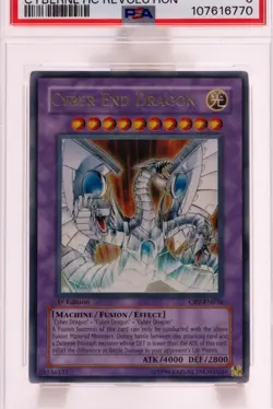 💎 2005 Yu-Gi-Oh! Cyber End Dragon, CRV-EN036, 1st Edition Ultra Rare - Image 3