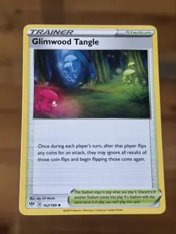 Glimwood Tangle - 162/189 - Uncommon - Darkness Ablaze Pokemon Card - Image 1