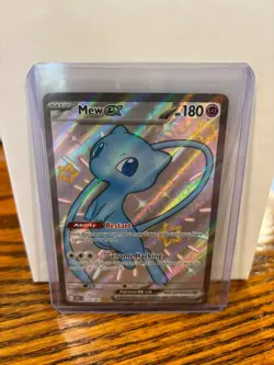 Mew ex - 216/091 - SV: Paldean Fates (PAF) Pokemon MINT CONDITION - IR - Image 1