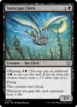 Starscape Cleric Magic: The Gathering Bloomburrow 116 - Image 1